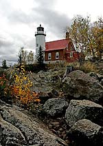 Eagle River Lighthouse Note Card