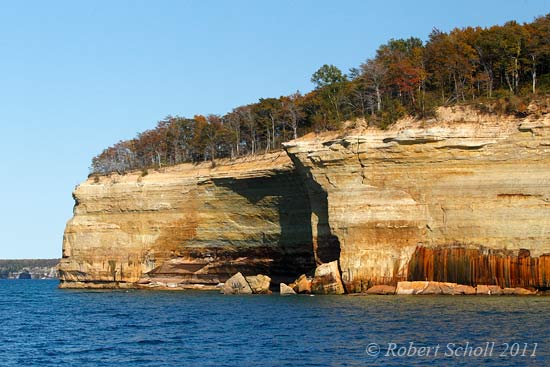 Pictured Rocks National Lakeshore Cliffs