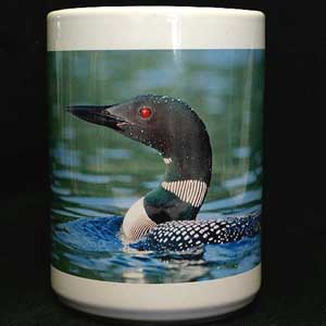 Common Loon coffee mug