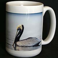 Pelican coffee mug