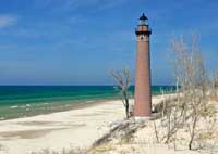 Little Sable Lighthouse Note Card